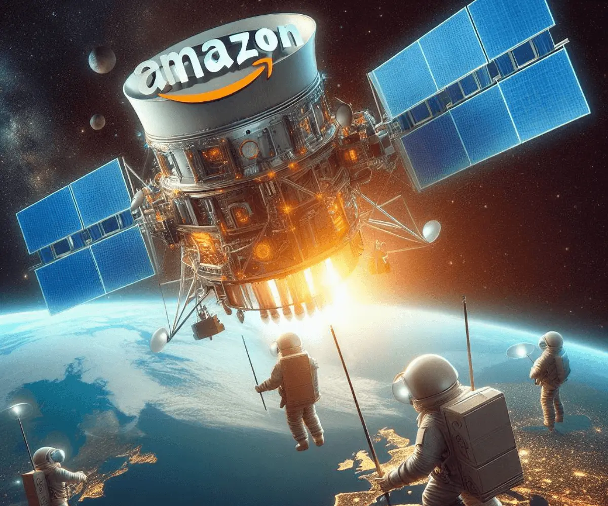 Amazon Teams Up with SpaceX for Kuiper Satellite Network Deployment