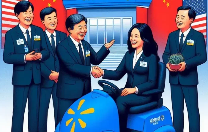 Walmart CEO Meets with China's Vice Minister of Commerce